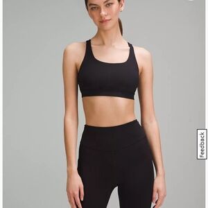lululemon athletica Black Sports Bra